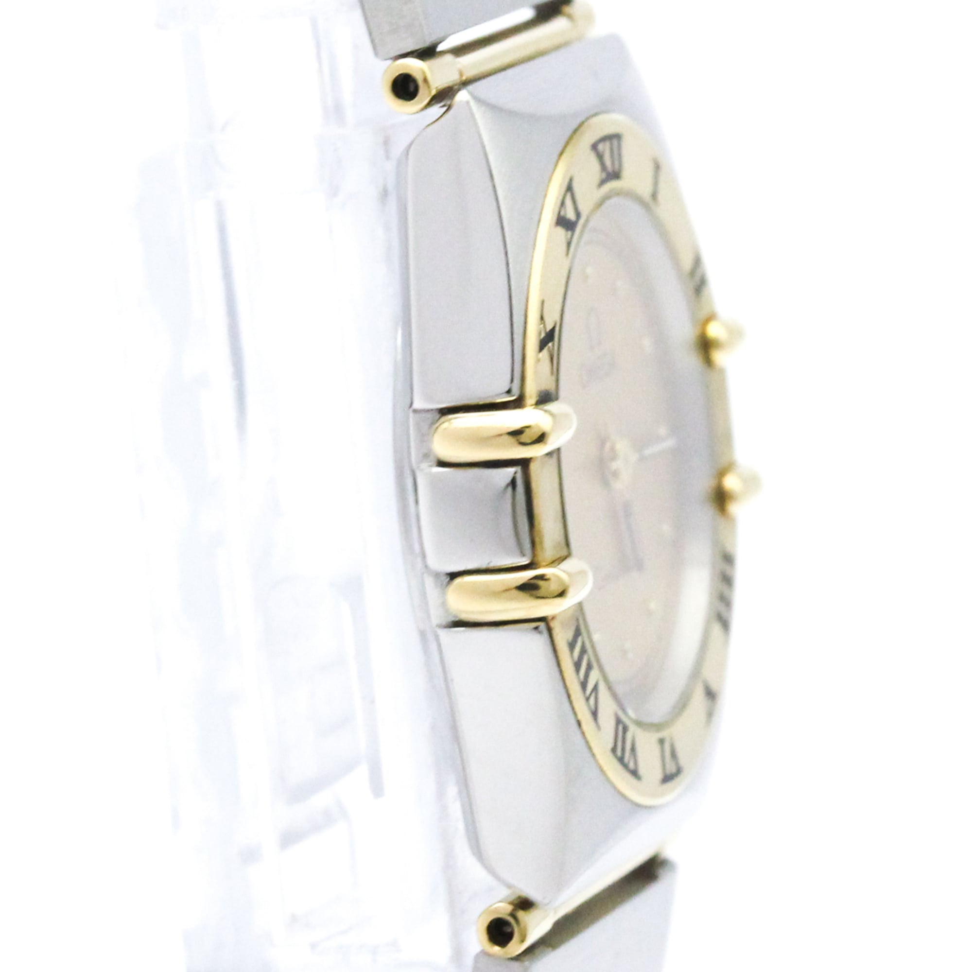 OMEGA Constellation 18K Gold Steel Ladies Watch 795.1080 Polished — Very Good