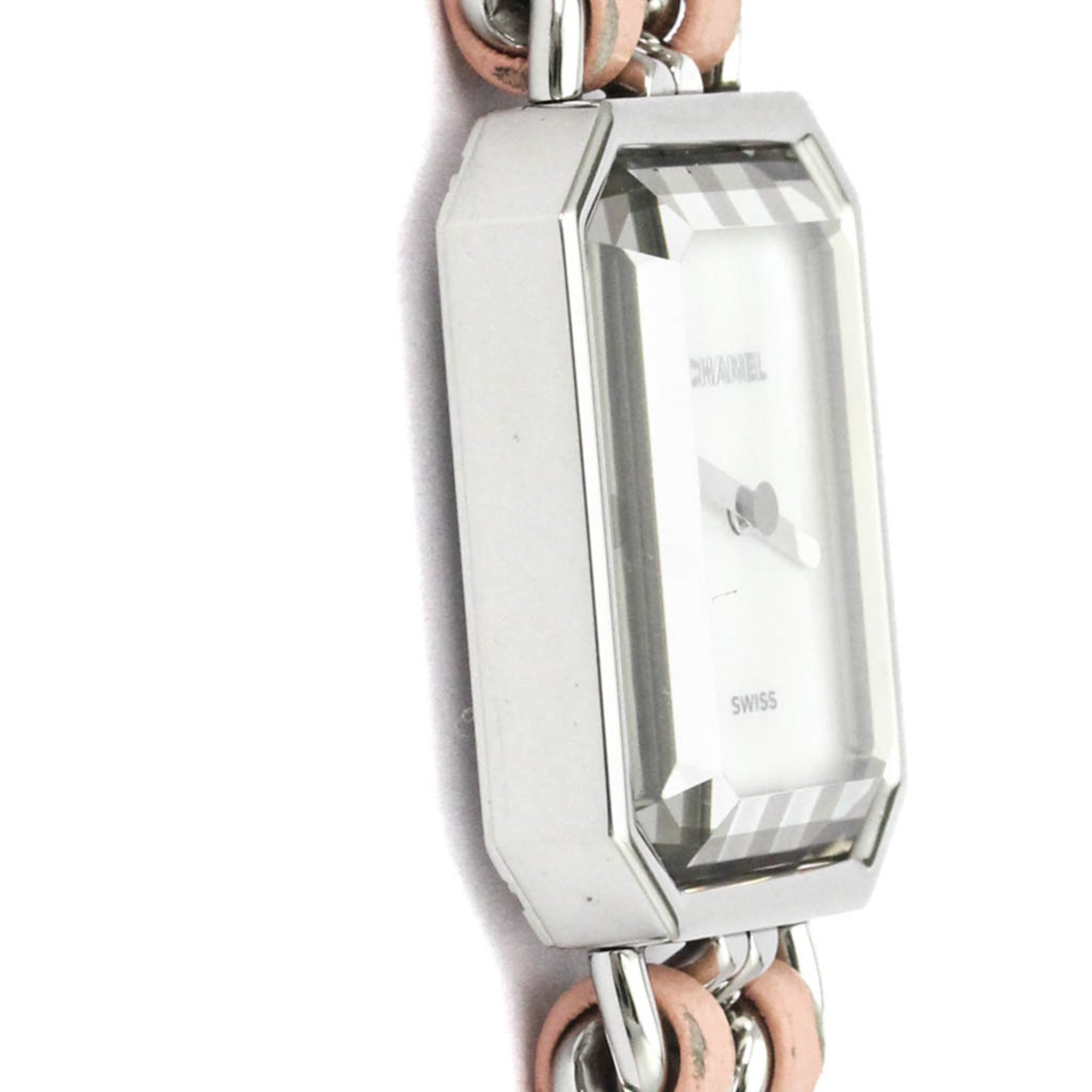 CHANEL Premiere Lock M-L Size Steel Quartz Ladies Watch H6359 Polished — Very Good