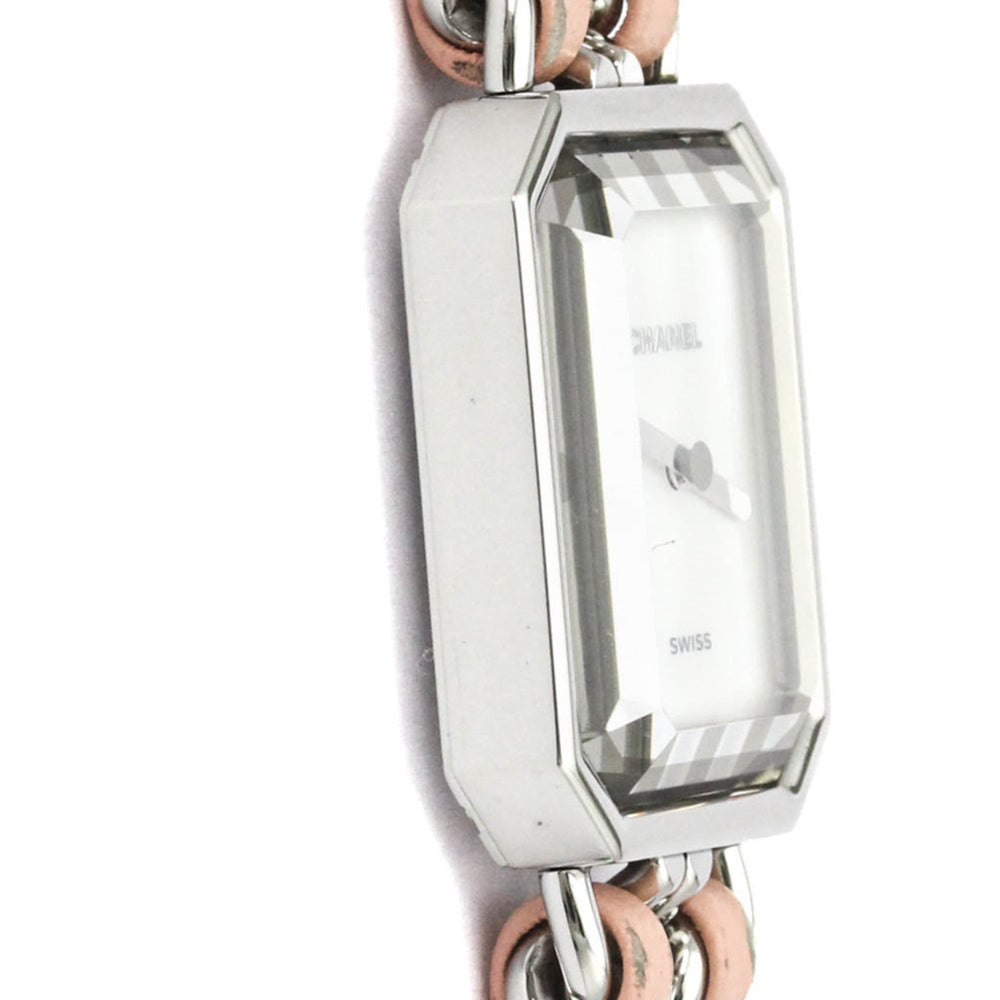 CHANEL Premiere Lock M-L Size Steel Quartz Ladies Watch H6359 Polished — Very Good