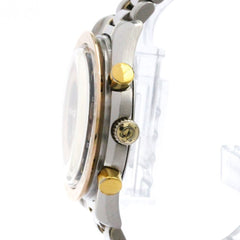 OMEGA Speedmaster Automatic 18K Gold Steel Mens Watch 175.0033 Polished — Very Good