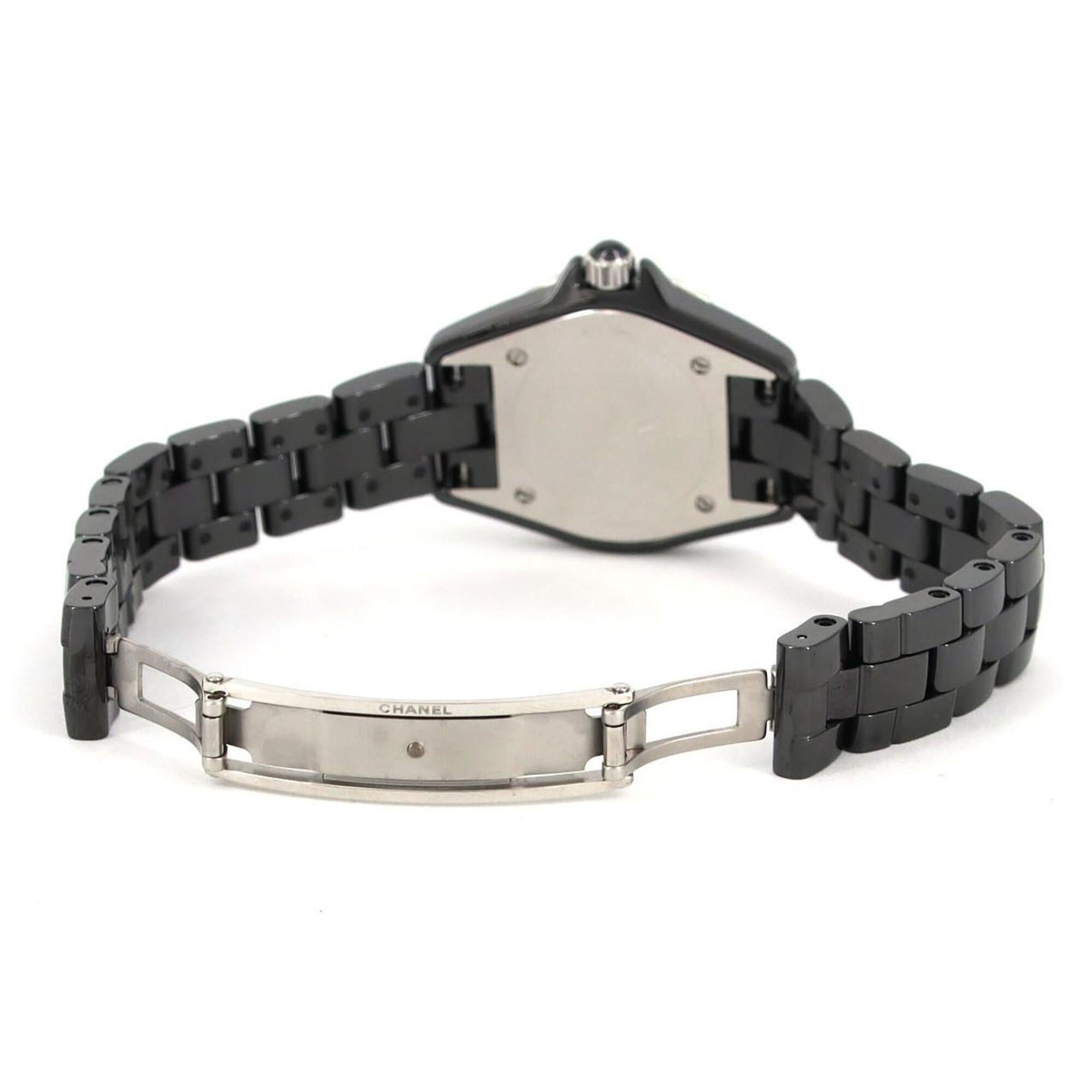 Chanel J12 Intense Black 29mm Ceramic H4196 Quartz Watch — Very Good