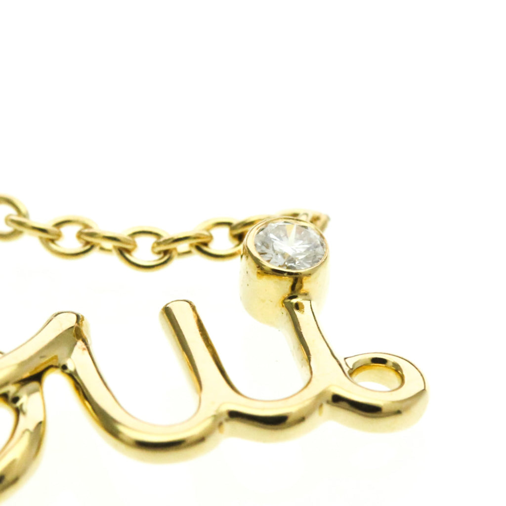 Christian Dior Dior Amour Yellow Gold (18K) Diamond Men,Women Fashion Pendant Necklace (Gold)