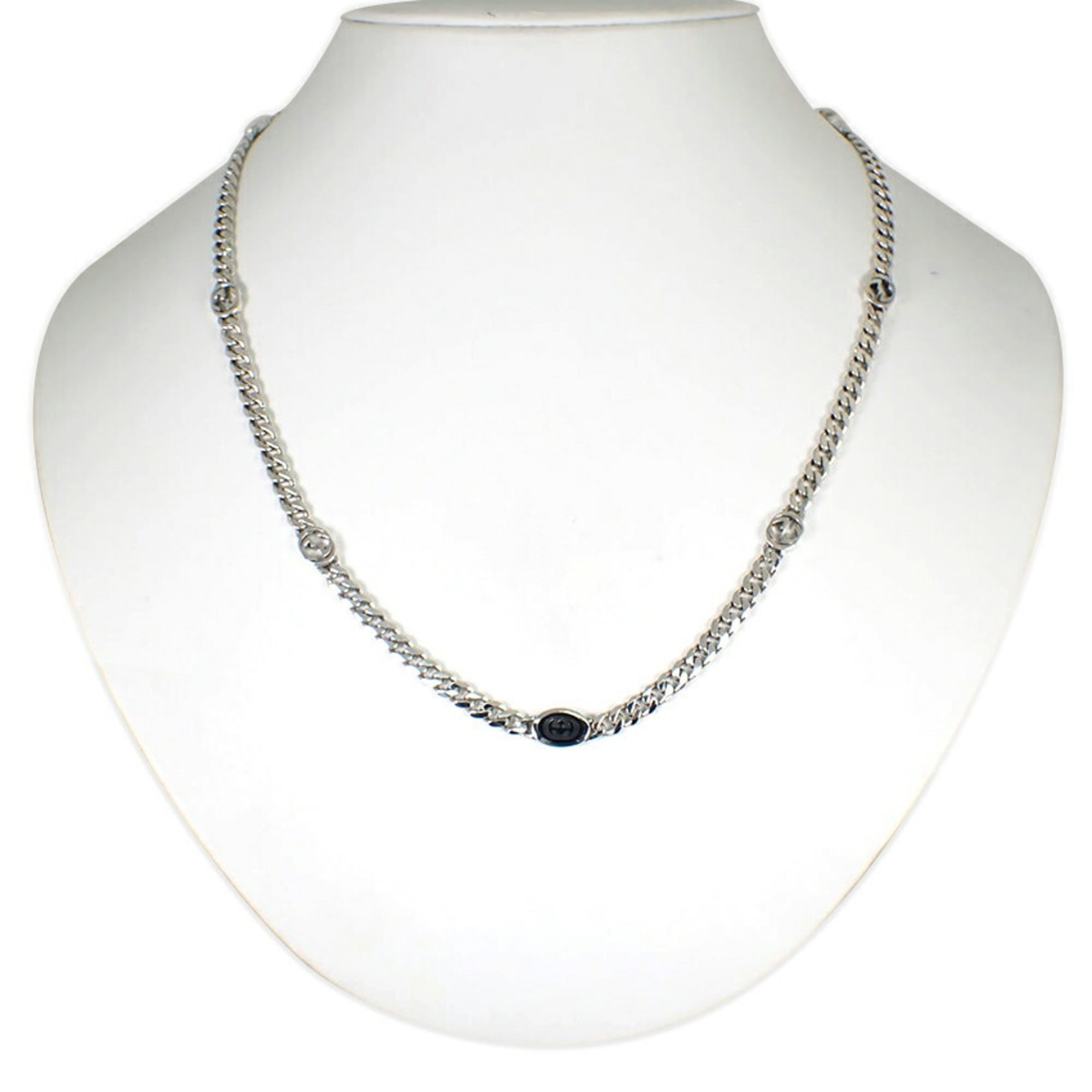 GUCCI 925 Interlocking G Pendant Necklace — Like New