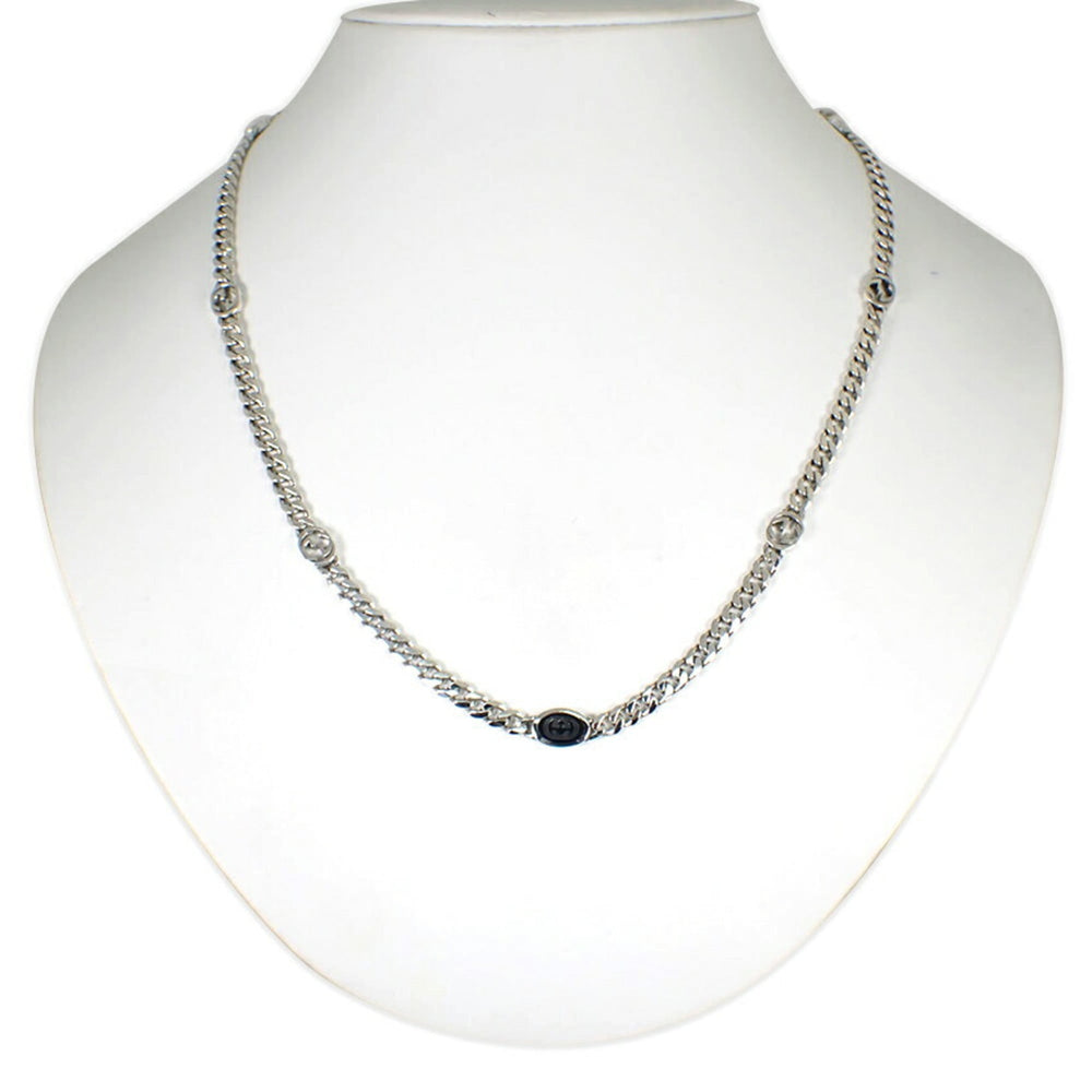 GUCCI 925 Interlocking G Pendant Necklace — Like New