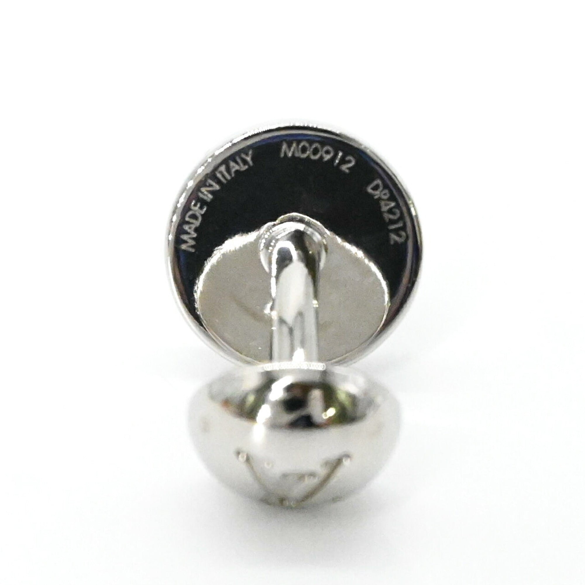 LOUIS VUITTON LV Award Cufflinks for Men, Black and Silver, M00912 — Like New