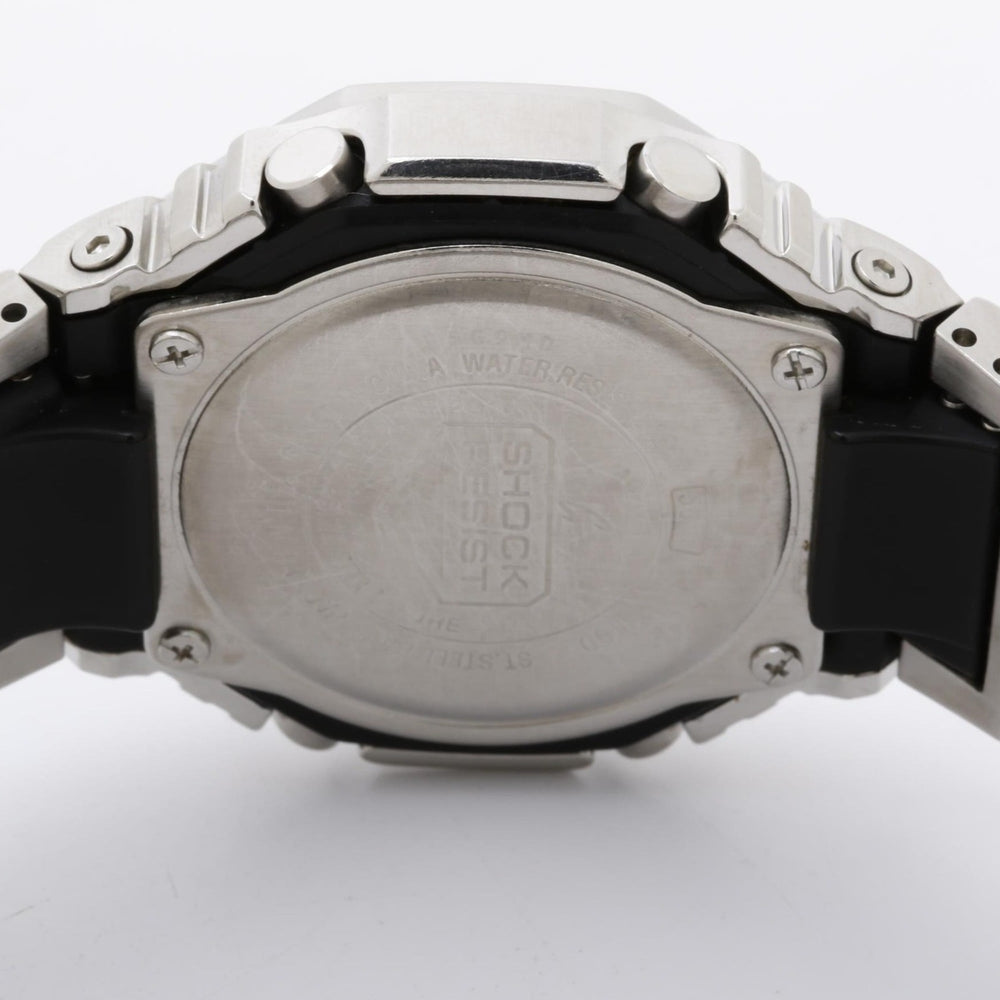 CASIO G-SHOCK 2100 Series GM-2110D-7AJF Silver Stainless Steel x Resin Men's Watch — Good