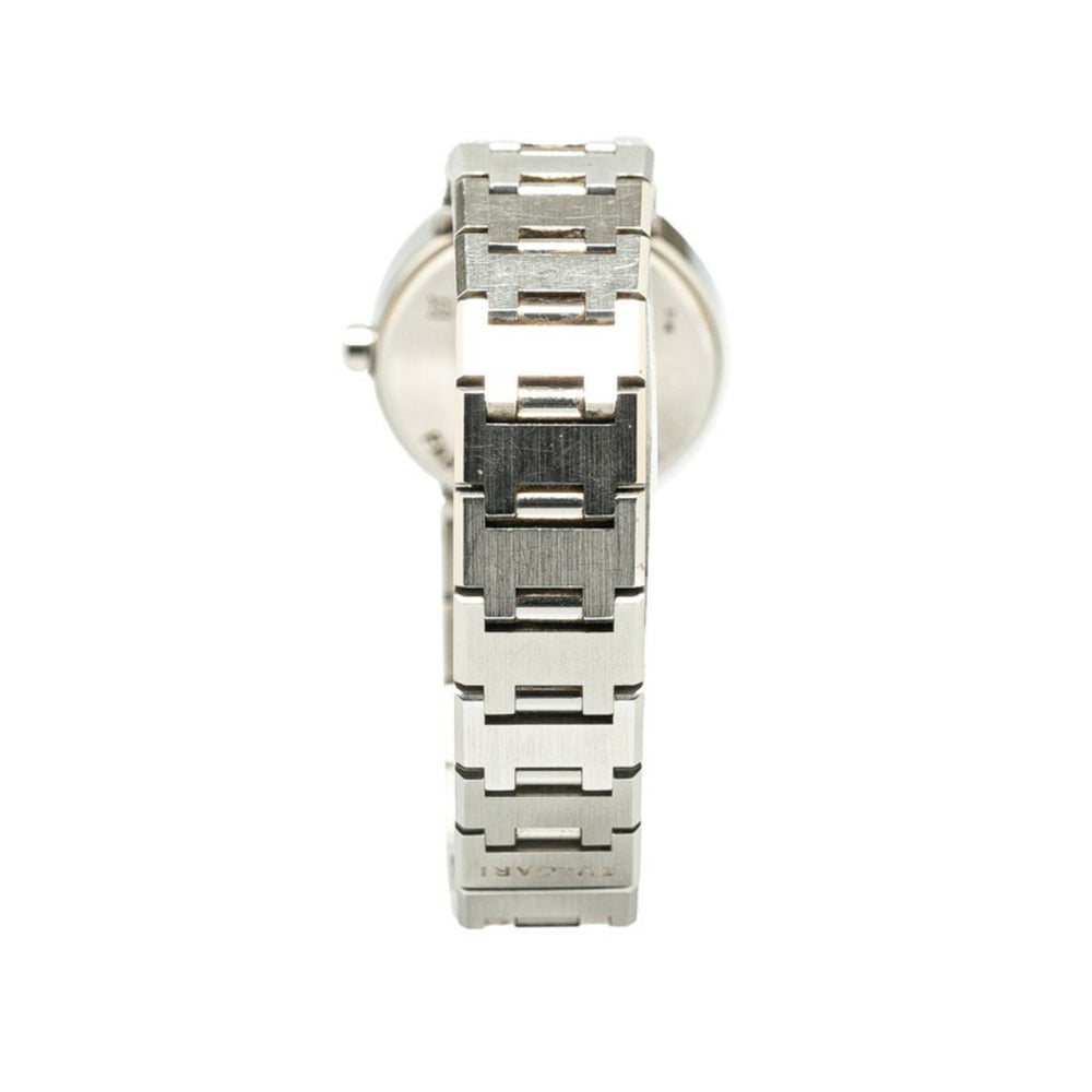 BVLGARI Watch BB23SS Quartz Black Dial Stainless Steel Women's — Good