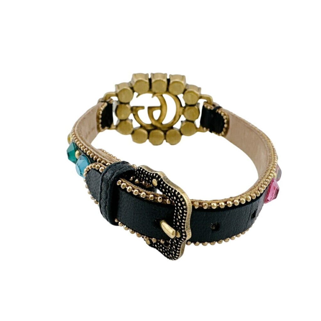 GUCCI GG Crystal Bracelet Multicolor Women's