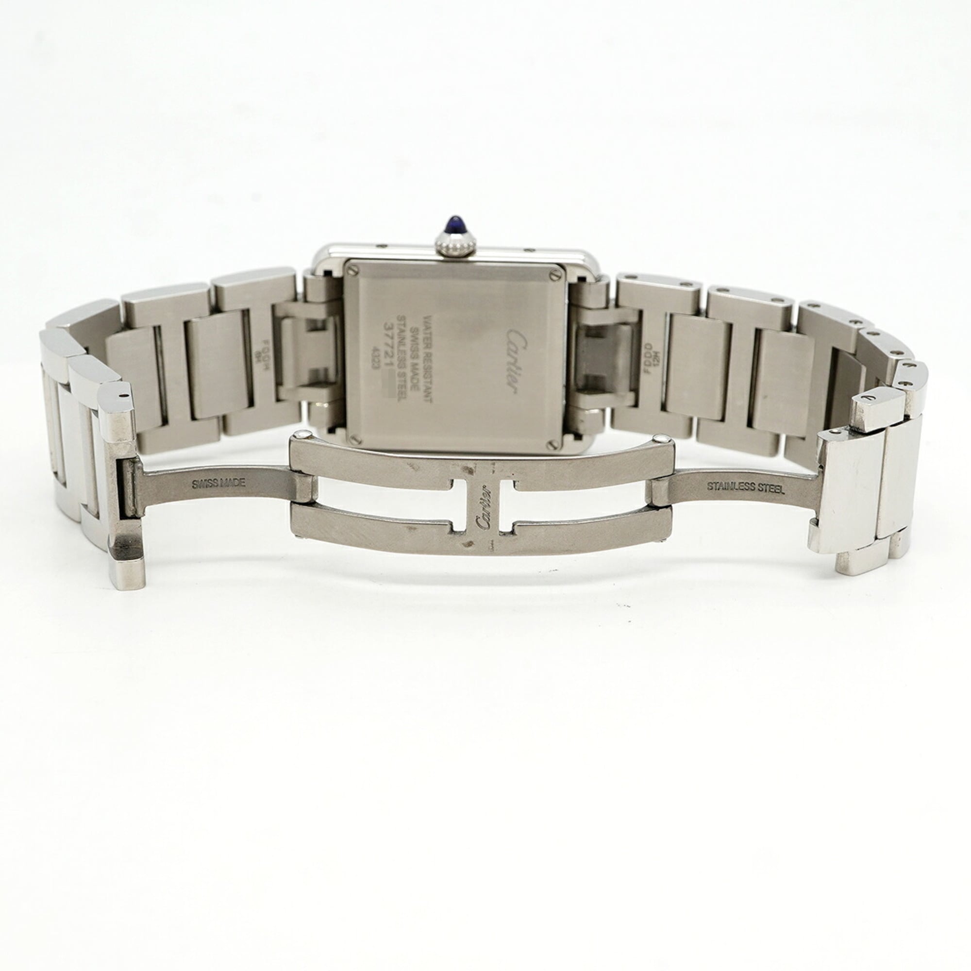Cartier Tank Must LM WSTA0052 Silver Dial Watch (Men's & Women's) — Very Good