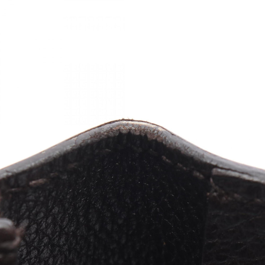 Hermes Hermès MC2 Mendel Tail Bifold Long Wallet, Leather, Evercolor, Men's, Brown