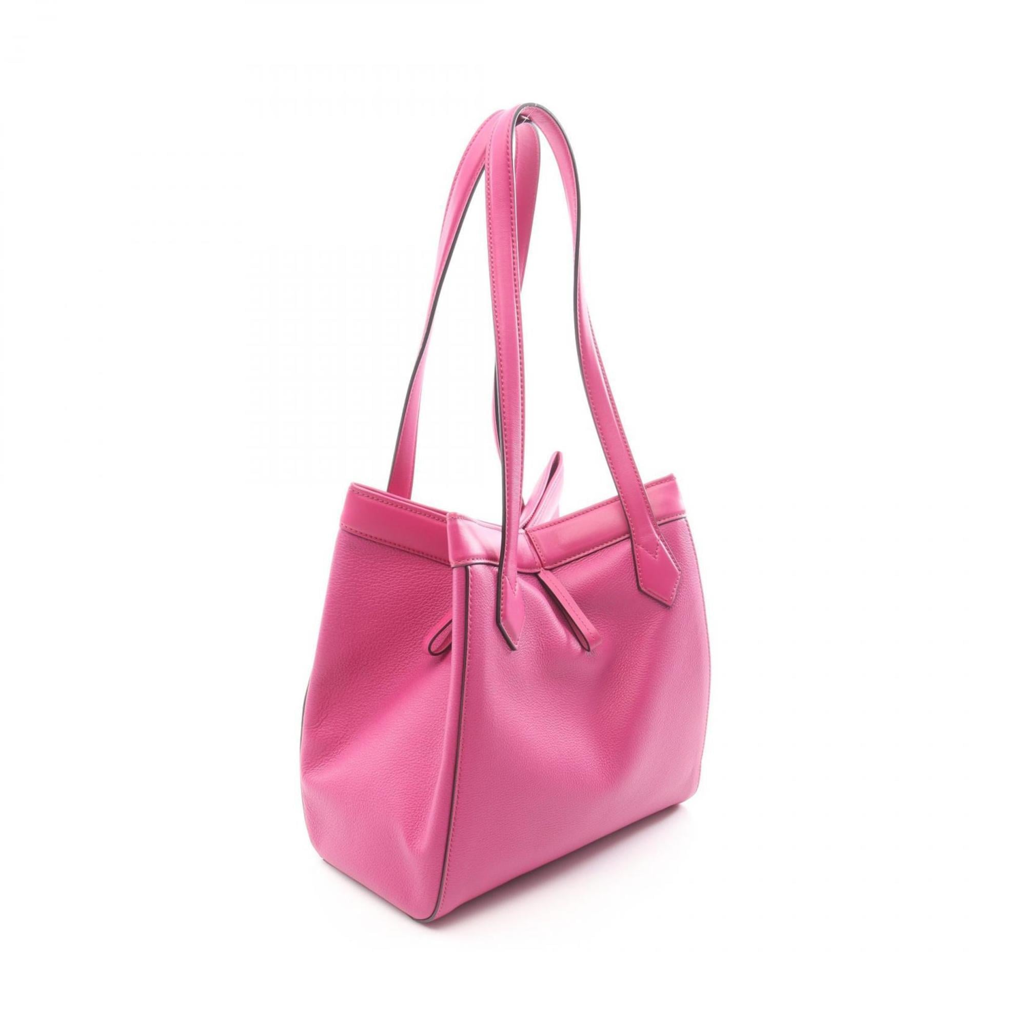 Fendi ORIGAMI MEDIUM Tote Bag, Leather, Women's, Pink, 8BH414