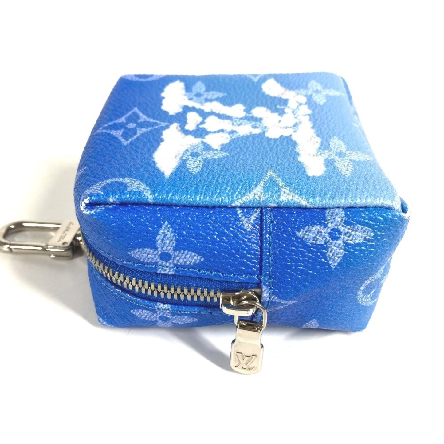LOUIS VUITTON MP2792 Monogram Clouds Bijoux Sac Squared Pouch Bag Charm Keychain Canvas Men's Women's Blue