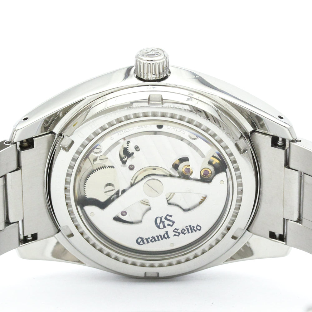GRAND SEIKO SBGA001 Steel Spring Drive Mens Watch 9R65-0AA0 Polished — Very Good