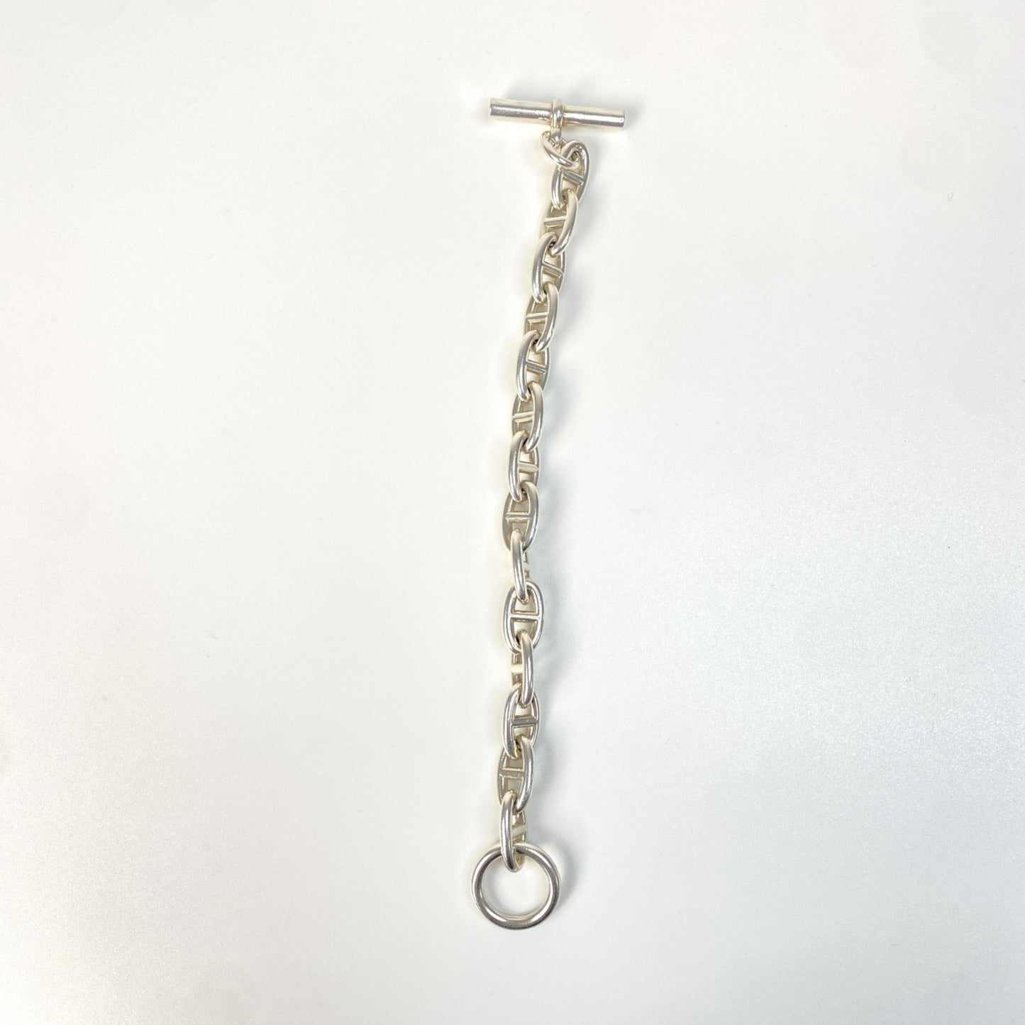 Hermes Hermès Women's Chaine d'Ancre GM 14-link Bracelet in Silver