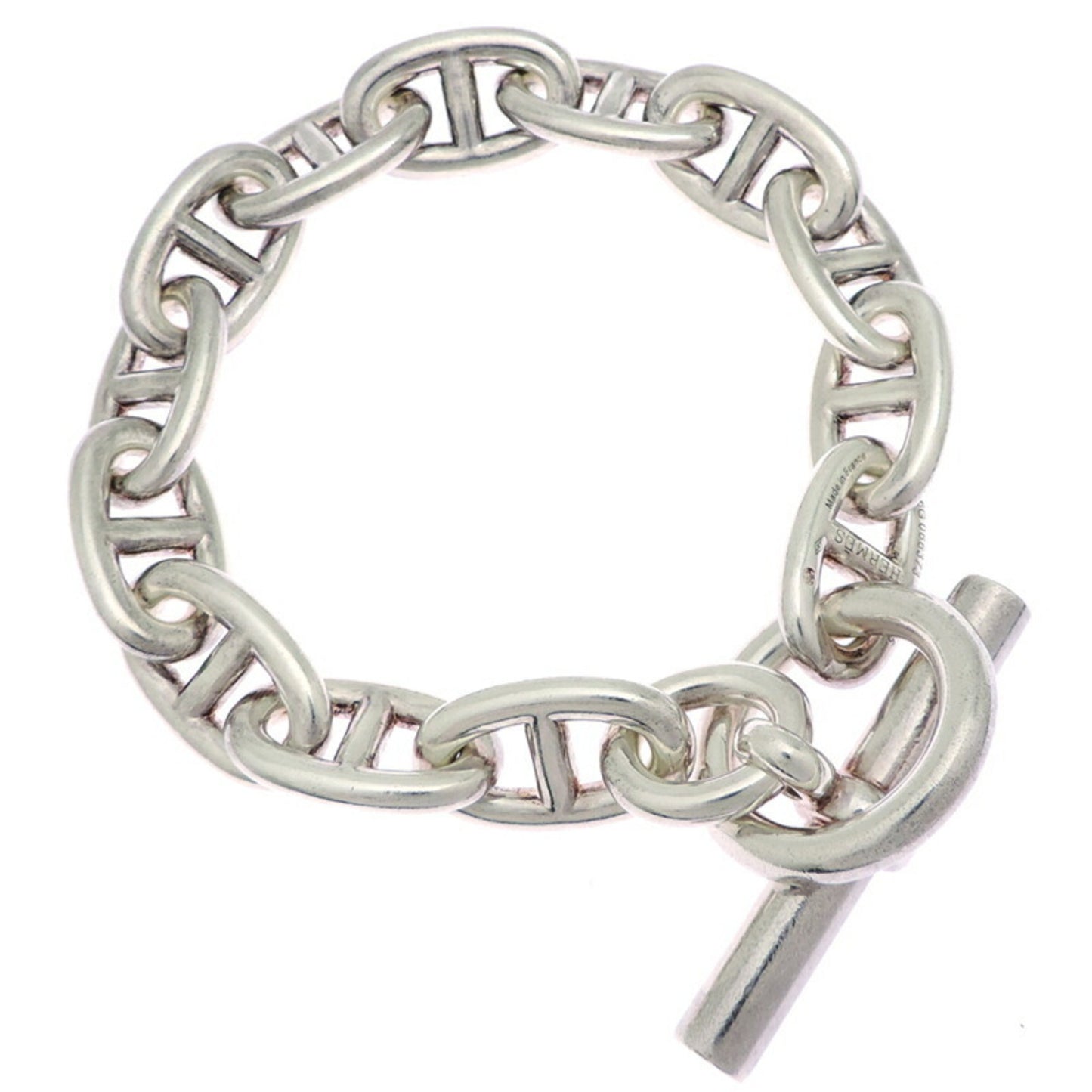 Hermes Hermès Chaine d'Ancre TGM 13-link bracelet for men and women in 925 silver