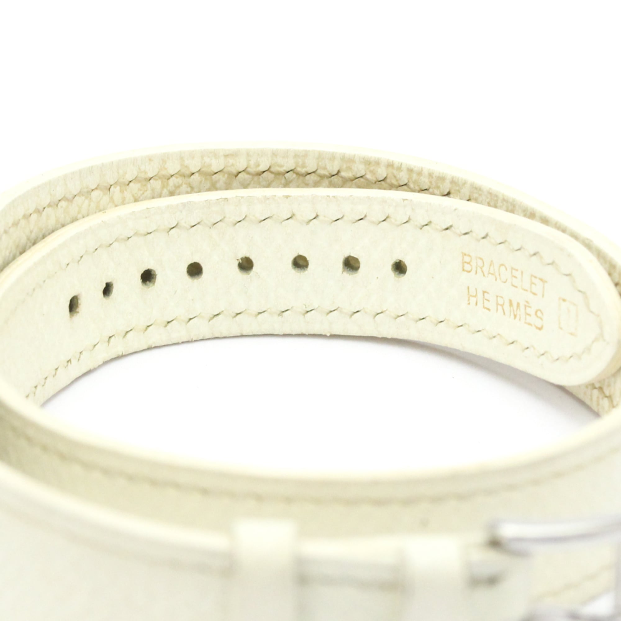 HERMES H Watch Double Tour Steel Quartz Ladies Watch HH1.210 Polished — Very Good