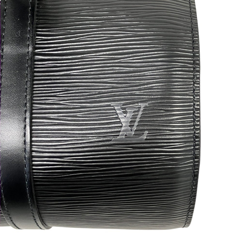 Louis Vuitton Soufflot Epi Leather Roll Boston Bag M52222 Noir (Women's) — Like New