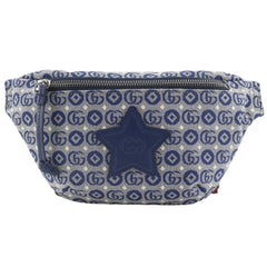 Gucci Children's Star Waist Bag GG 502095 Canvas Navy (Women's) — Like New
