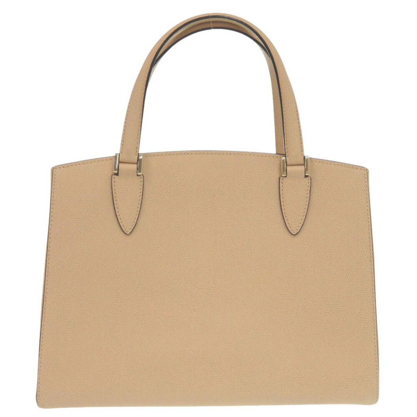 Valextra Triennale Medium Leather Handbag in Pink Beige (0473)