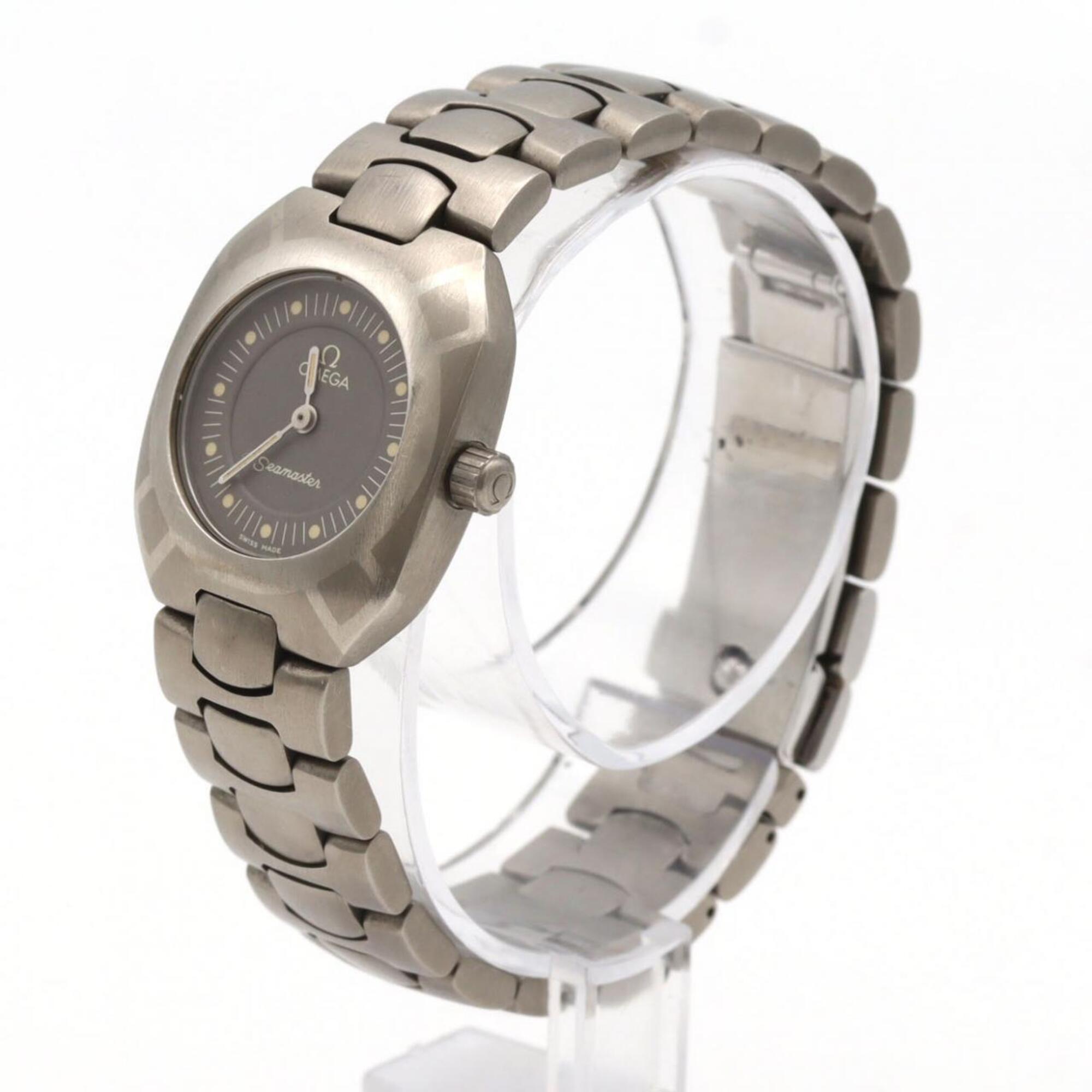 Omega Seamaster Polaris TI Quartz Watch — Good