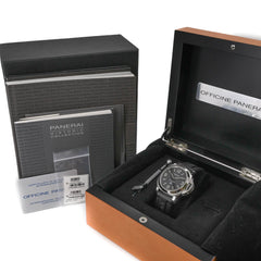 Panerai Luminor Manual Winding Men's Watch, Black Dial, PAM00000 — Like New