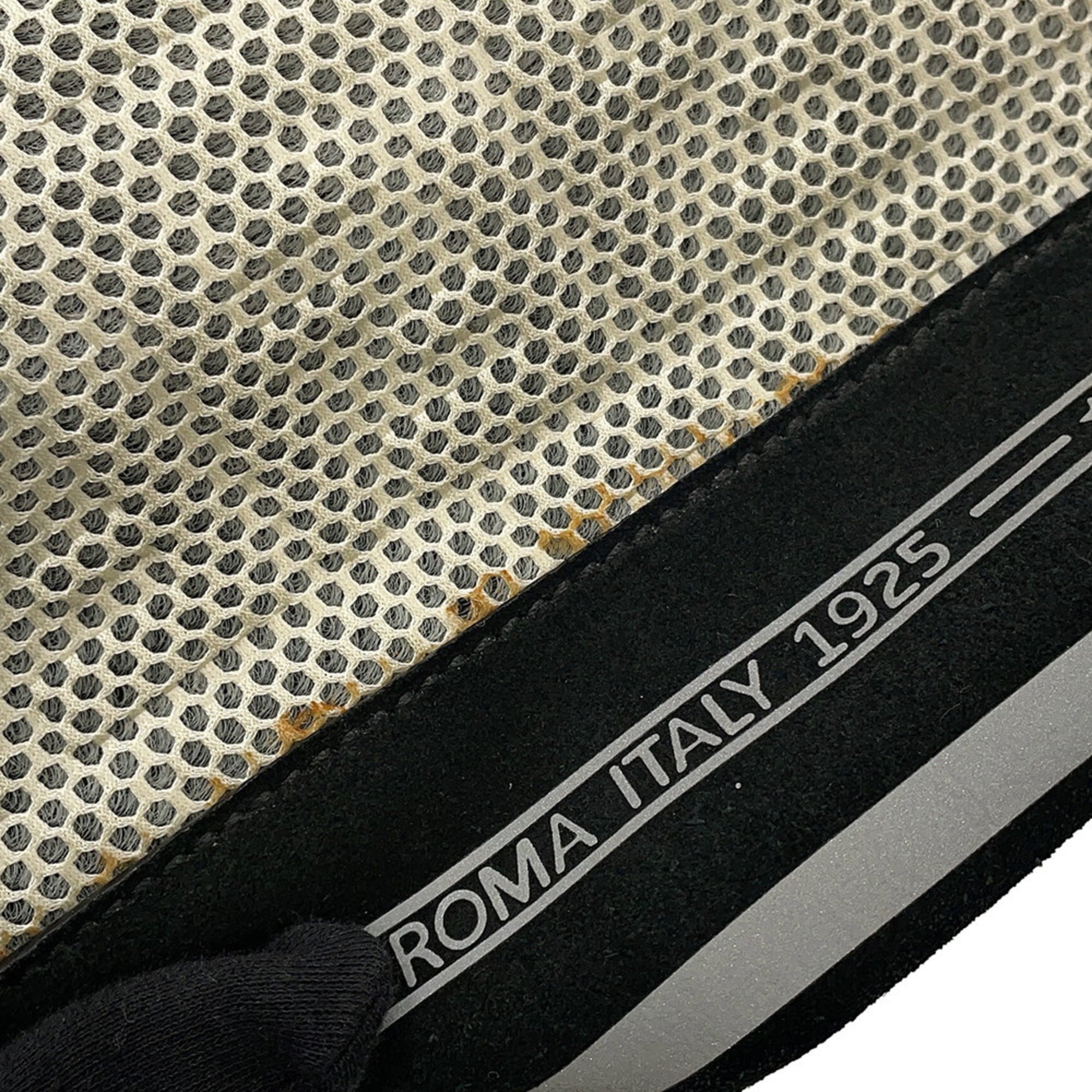 Fendi Backpack Nylon/Mesh 7VA466 FENDI Black and White