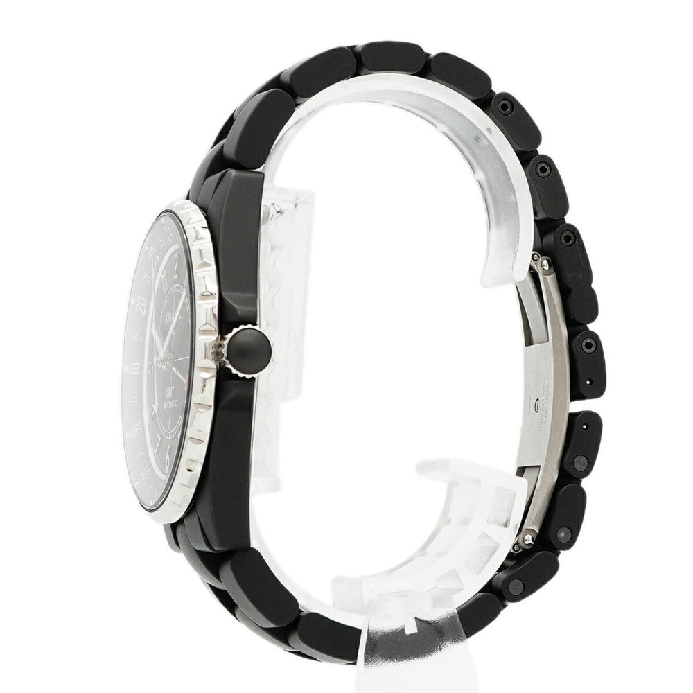 Chanel J12 GMT Matte Black H3101 Dial Men's Watch — Good