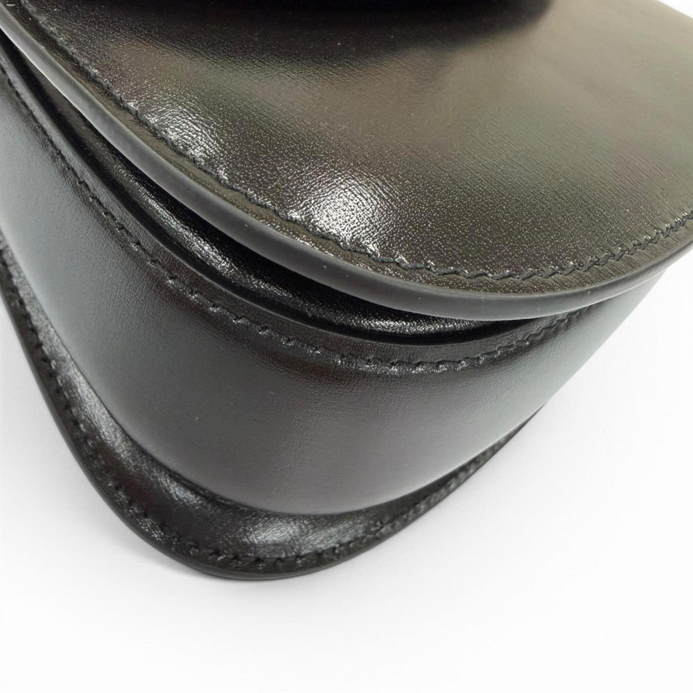 GUCCI 686864 Gucci Bamboo 1947 Mini Bag Leather 2-Way Handbag Shoulder Black Made in Italy Women's — Like New