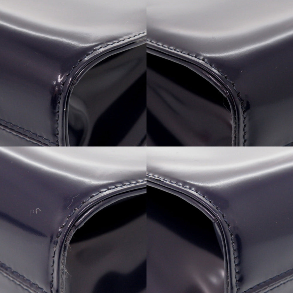 Unused Salvatore Ferragamo Wanda Mini 2WAY Gancini 213485 Calf Leather Blue Handbag 1389Salvatore — Like New