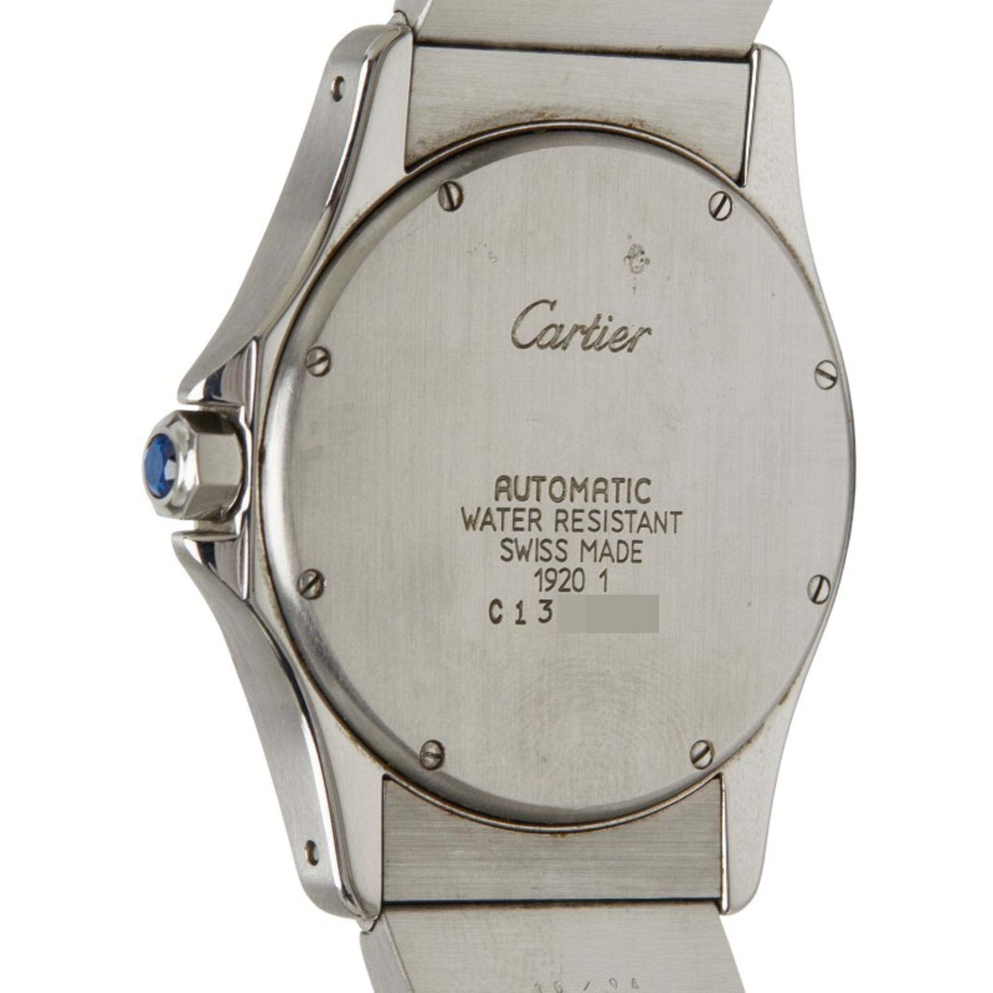 Cartier Santos Ronde LM W20026K1 Automatic (with manual winding) White Dial Stainless Steel Men's Watch CARTIER — Good