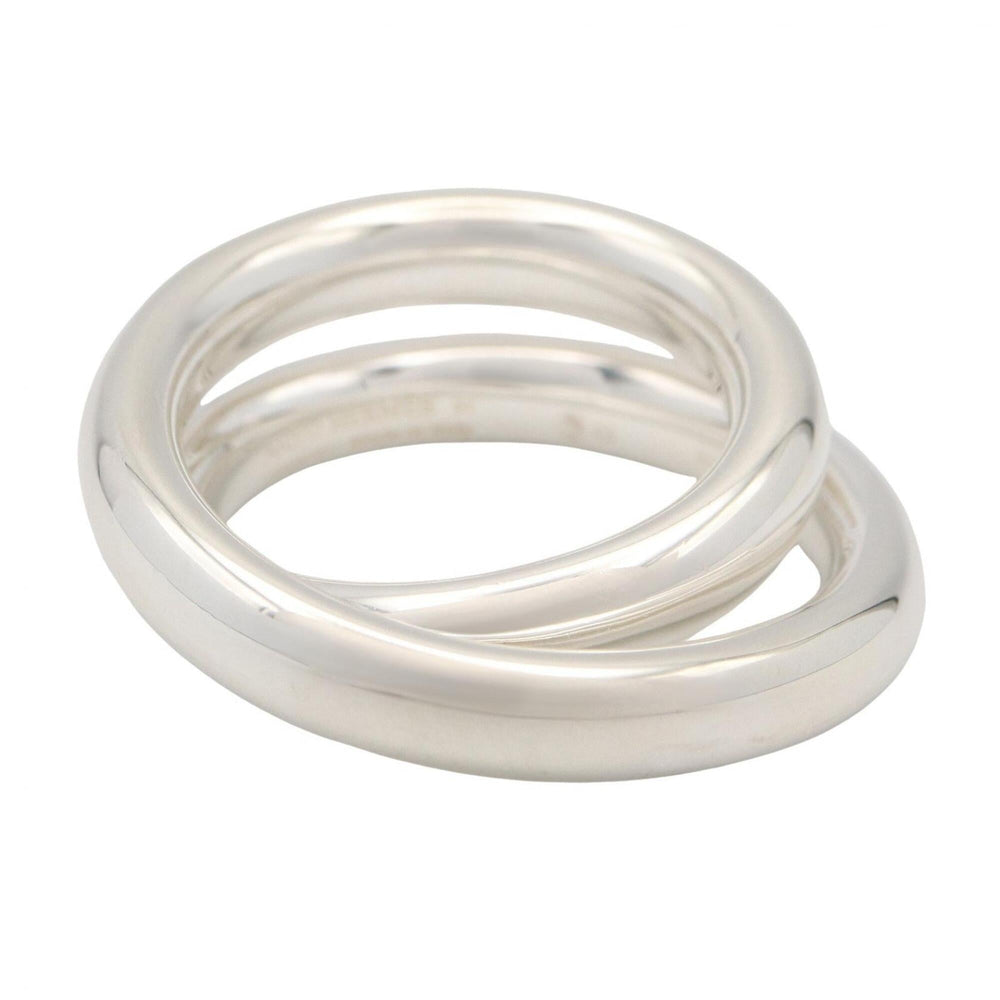 Hermes Vertige Ring, Sterling Silver 925, Tone, Ring/Finger Ring — Like New