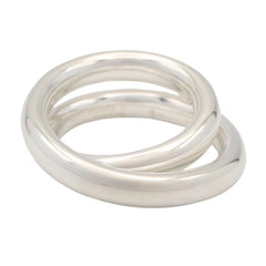 Hermes Vertige Ring, Sterling Silver 925, Tone, Ring/Finger Ring — Like New