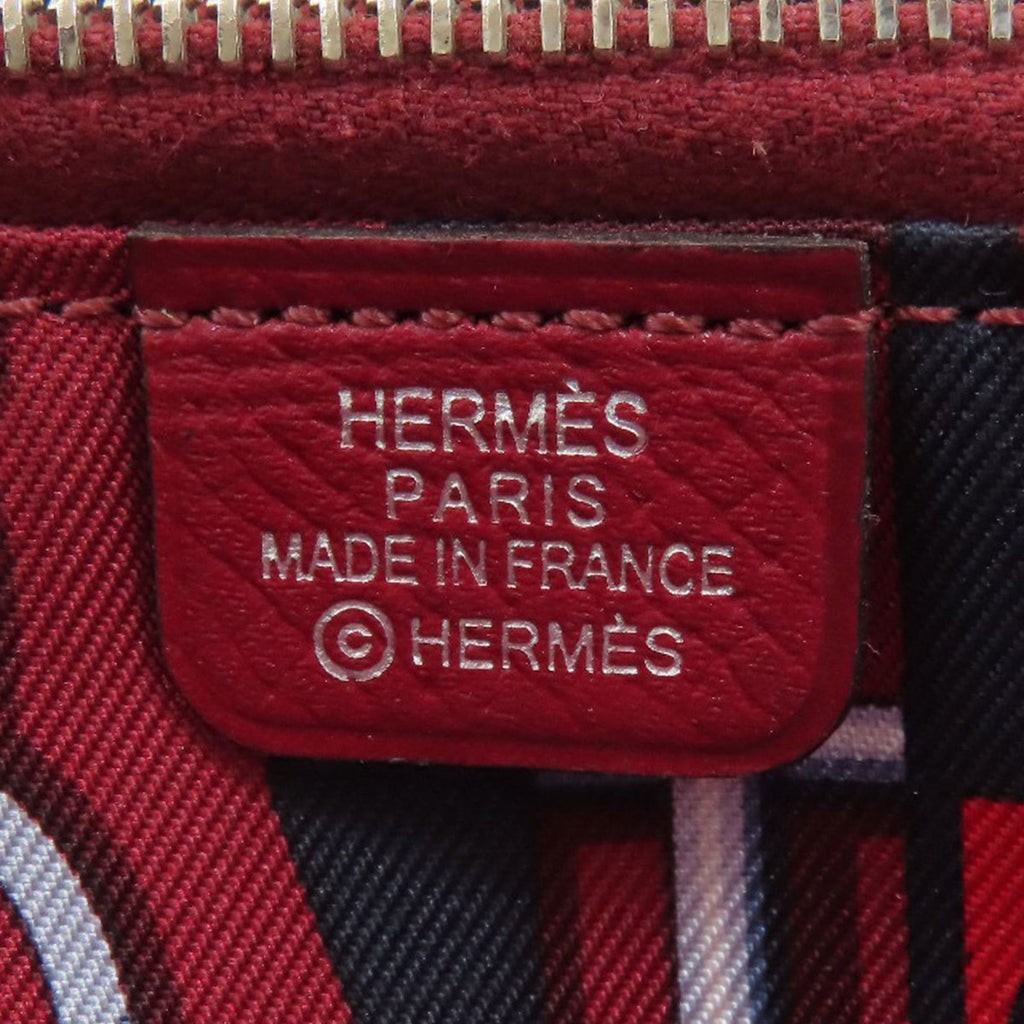 Hermès Azap Silkin Long Wallet with Silver Hardware (Coin Purse) Epson Women's HERMES