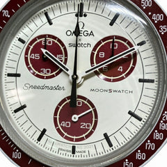 Omega x Swatch MoonSwatch Mission to Pluto SO33M101 Quartz Watch Men's — Good