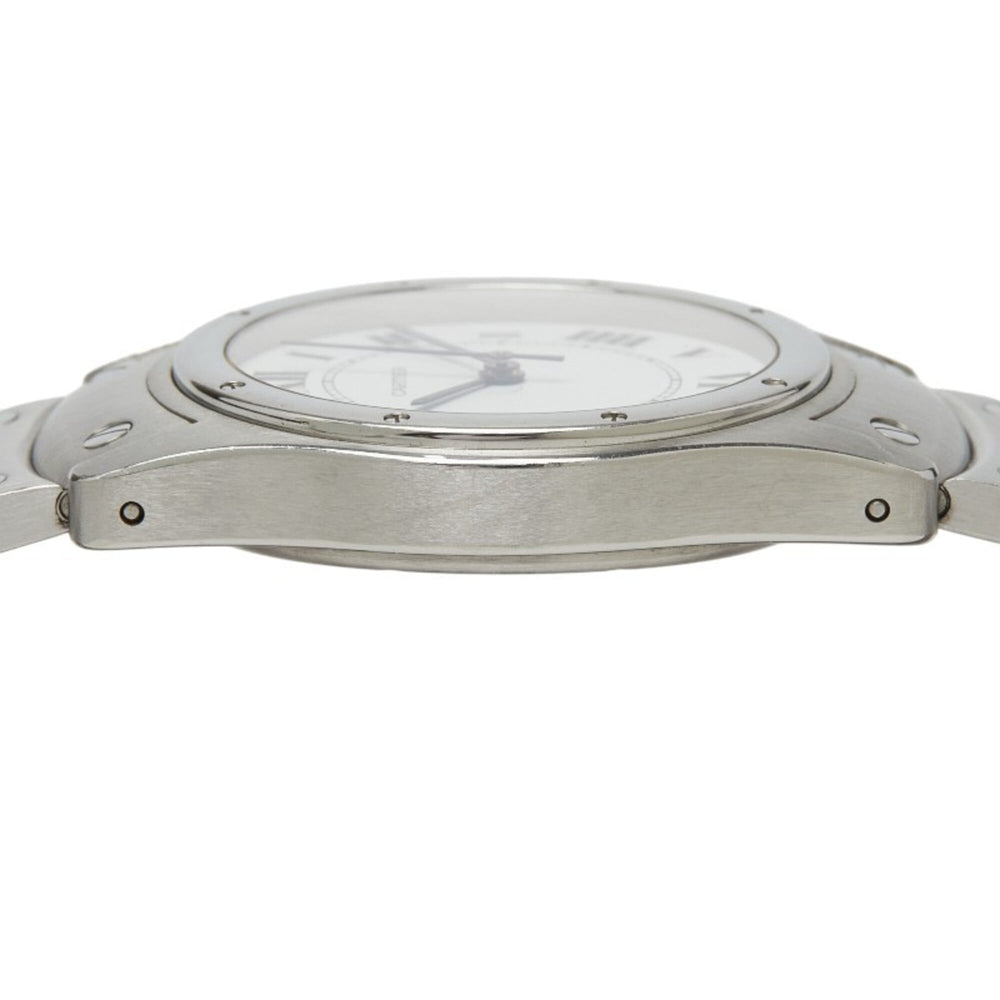 Cartier Santos Ronde LM W20026K1 Automatic (with manual winding) White Dial Stainless Steel Men's Watch CARTIER — Good