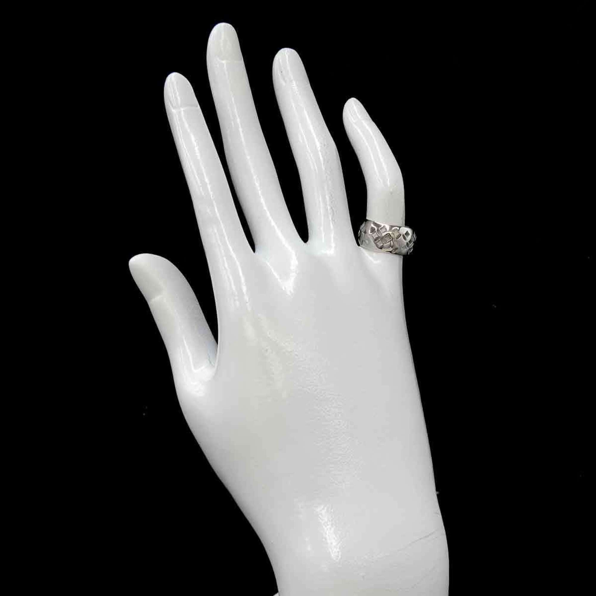 Louis Vuitton Petite Bague Galea Ring #47, 18K WG (White Gold 750) — Like New
