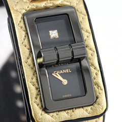 Chanel Code Coco Cyber Gold 1P LIMITED H7945 SS Wristwatch Quartz — Very Good