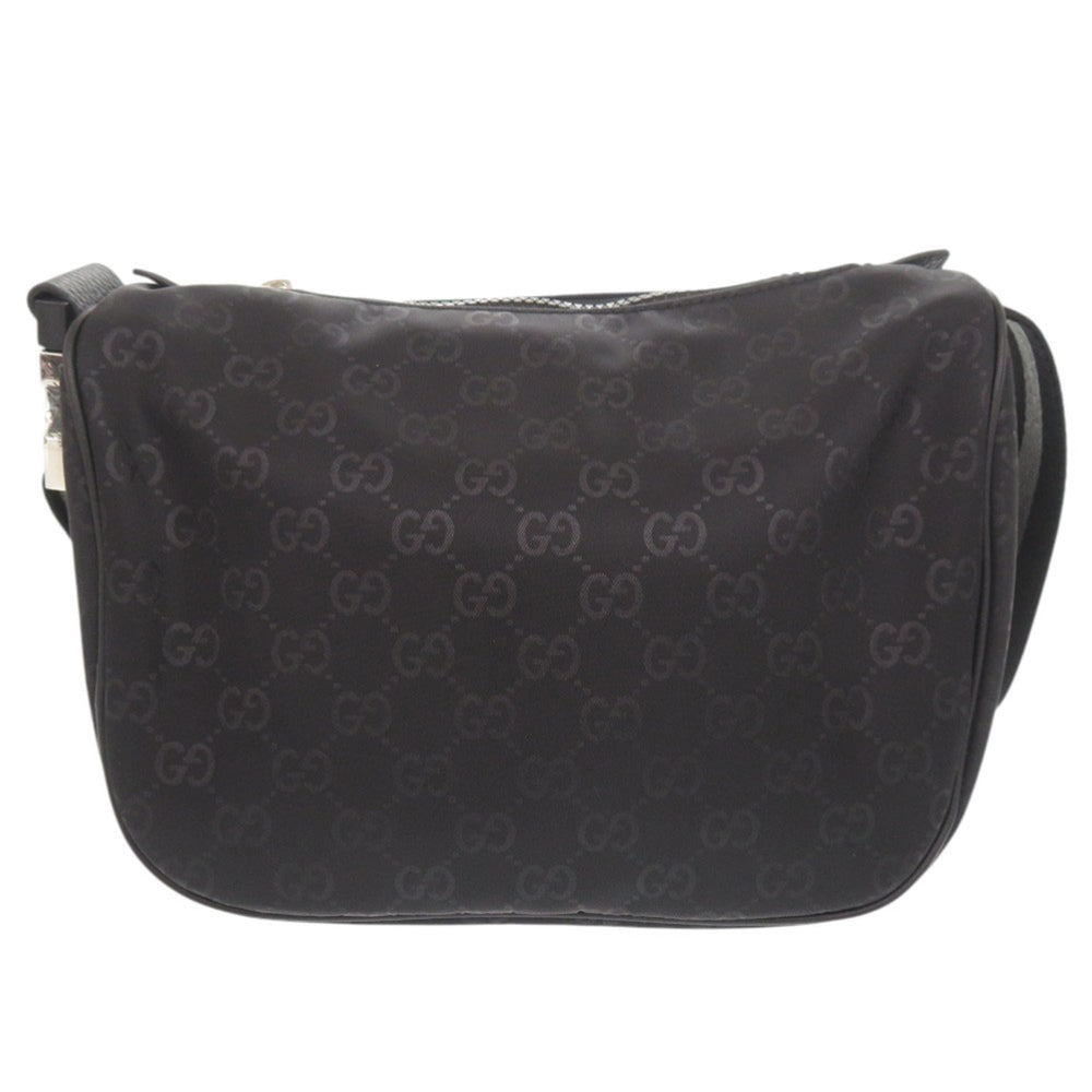 Like new Gucci GG nylon black shoulder bag 0637 GUCCI — Like New
