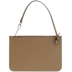 Like New Louis Vuitton Hina MM Pouch, Leather, Brown, LV 1988 LOUIS VUITTON — Like New