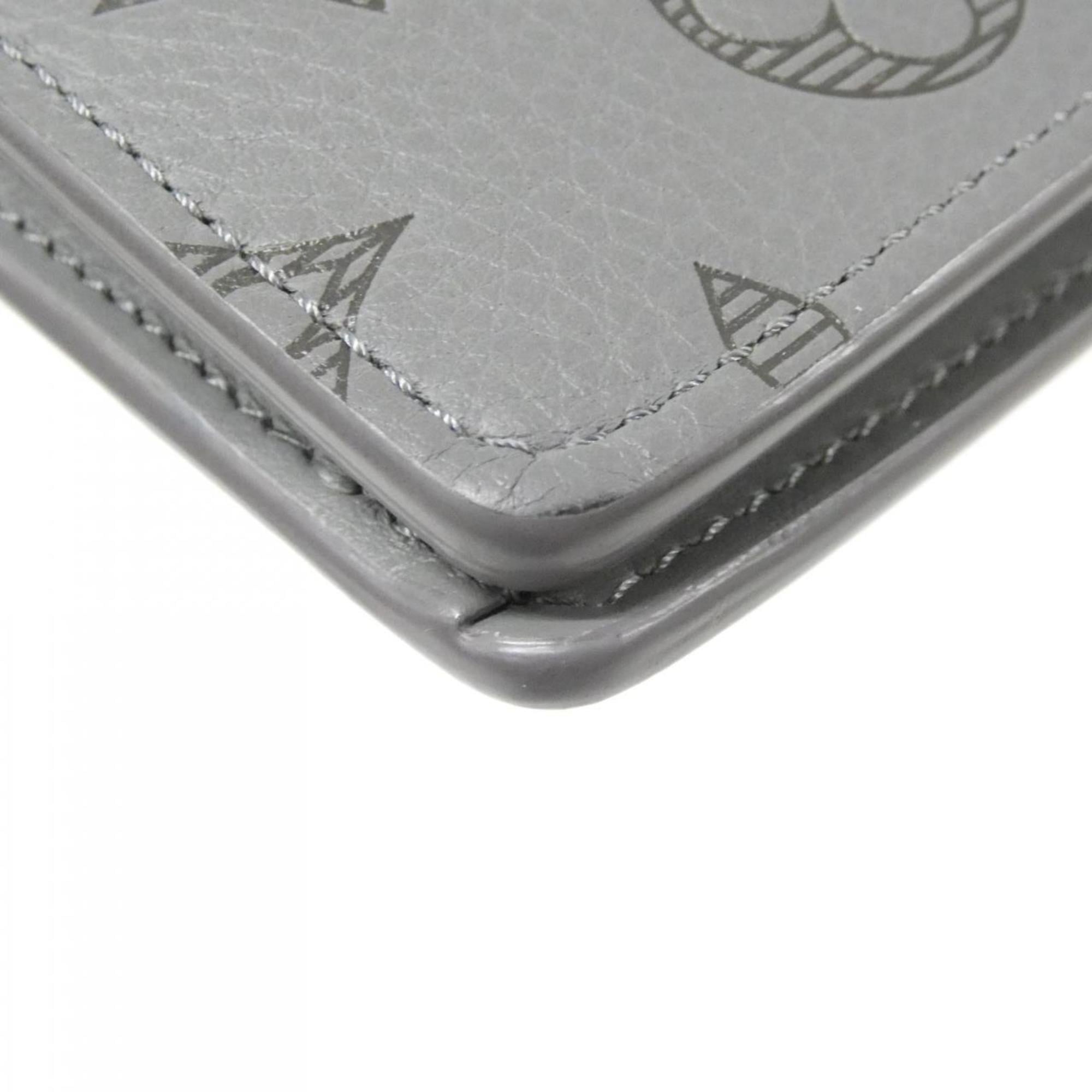 Louis Vuitton Monogram Shadow Portefeuille Brazza M81335 Wallet