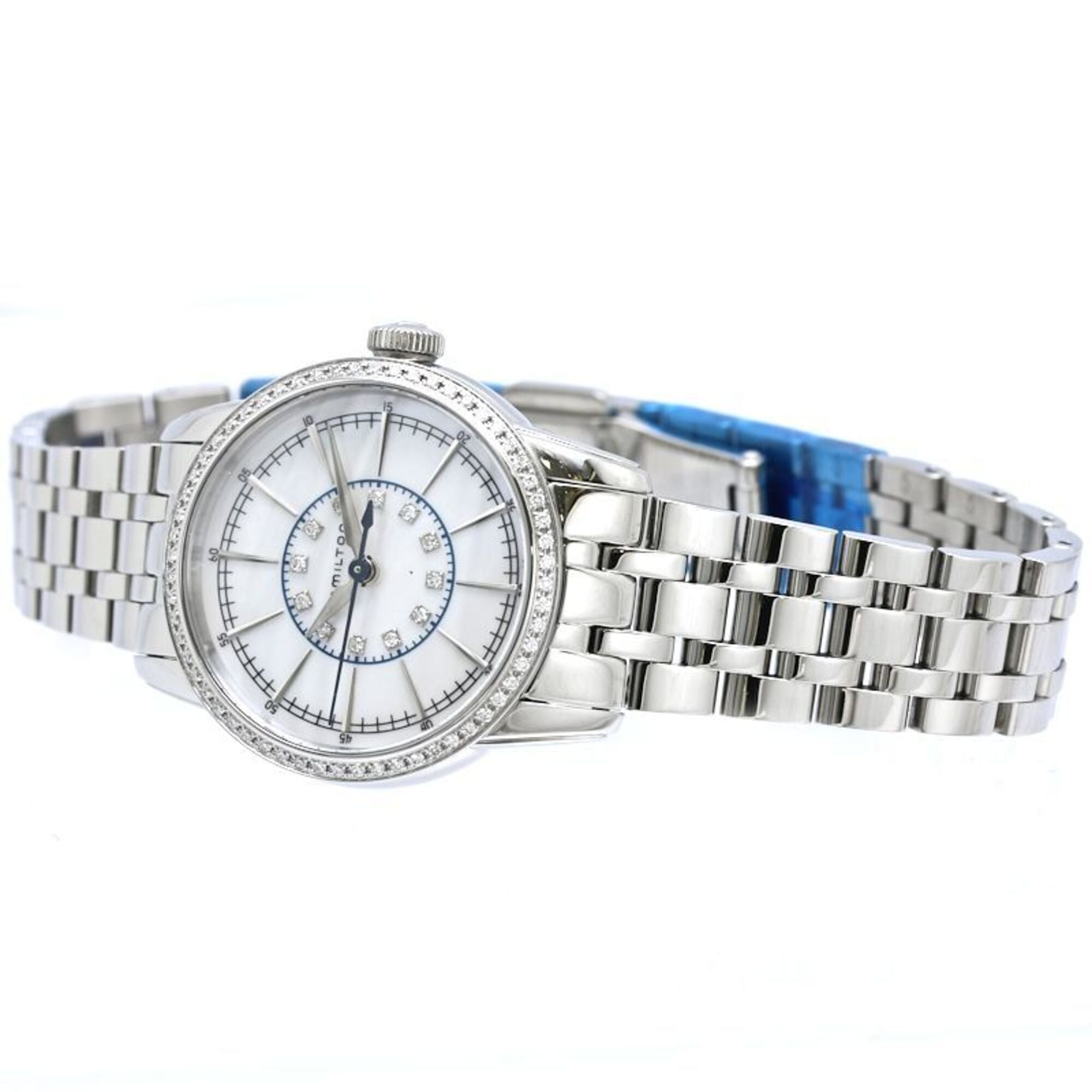 HAMILTON Hamilton Railroad Lady Diamond H40391191 H403910 Women's Watch Stainless Steel /40412 — Good