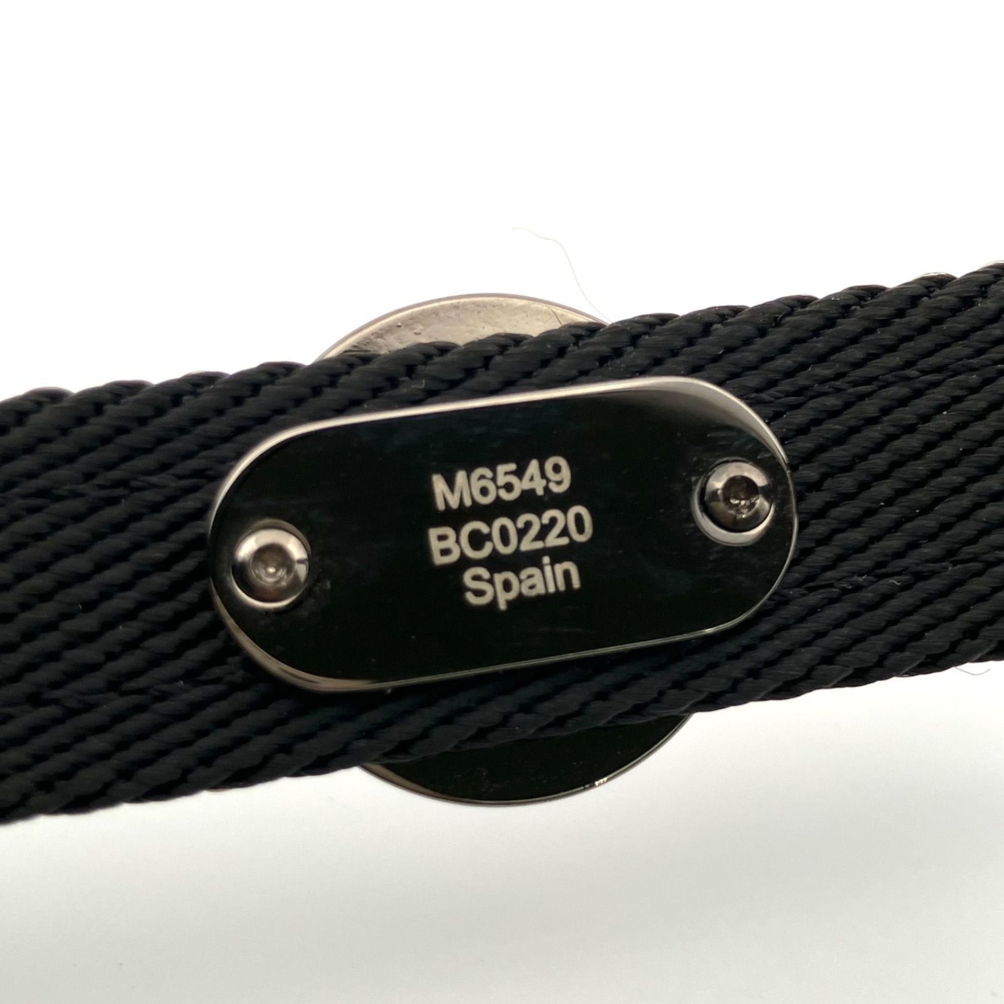 Louis Vuitton Monogram Eclipse LV Circle Bracelet M6549 Black