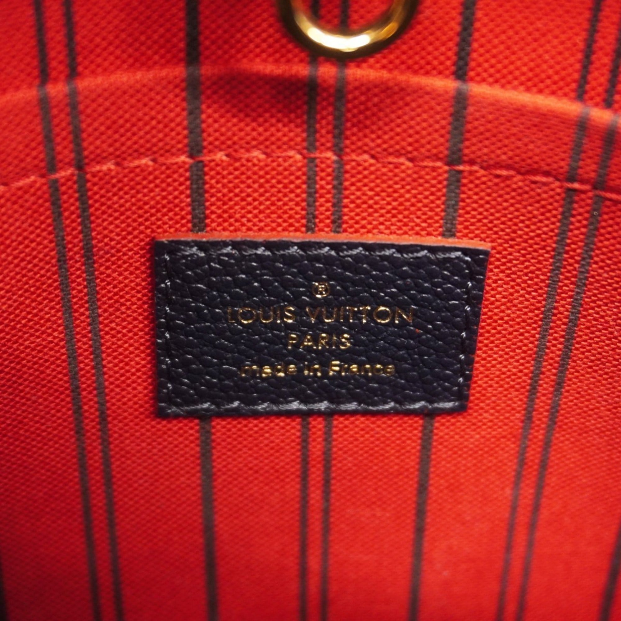 Louis Vuitton Monogram Empreinte Montaigne BB Handbag M42747 Marine Rouge 2-Way Bag for Women P2317302