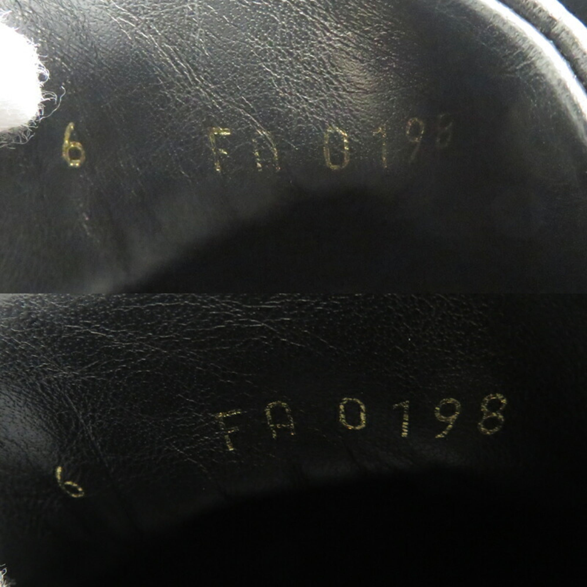 Louis Vuitton #6 25cm Beverly Hills Line Men's Sneakers 1OXI Leather Noir Black