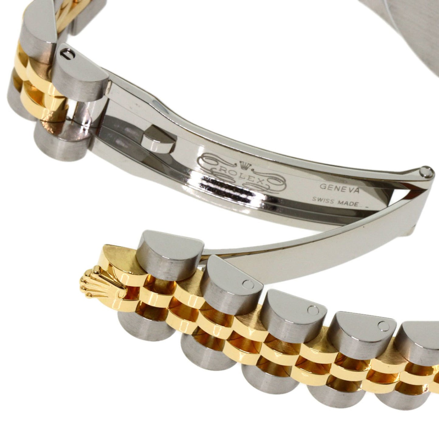 Rolex 179383G Datejust Bezel with 10 Diamonds, Stainless Steel/SSx18KYG/Diamond Women's Watch