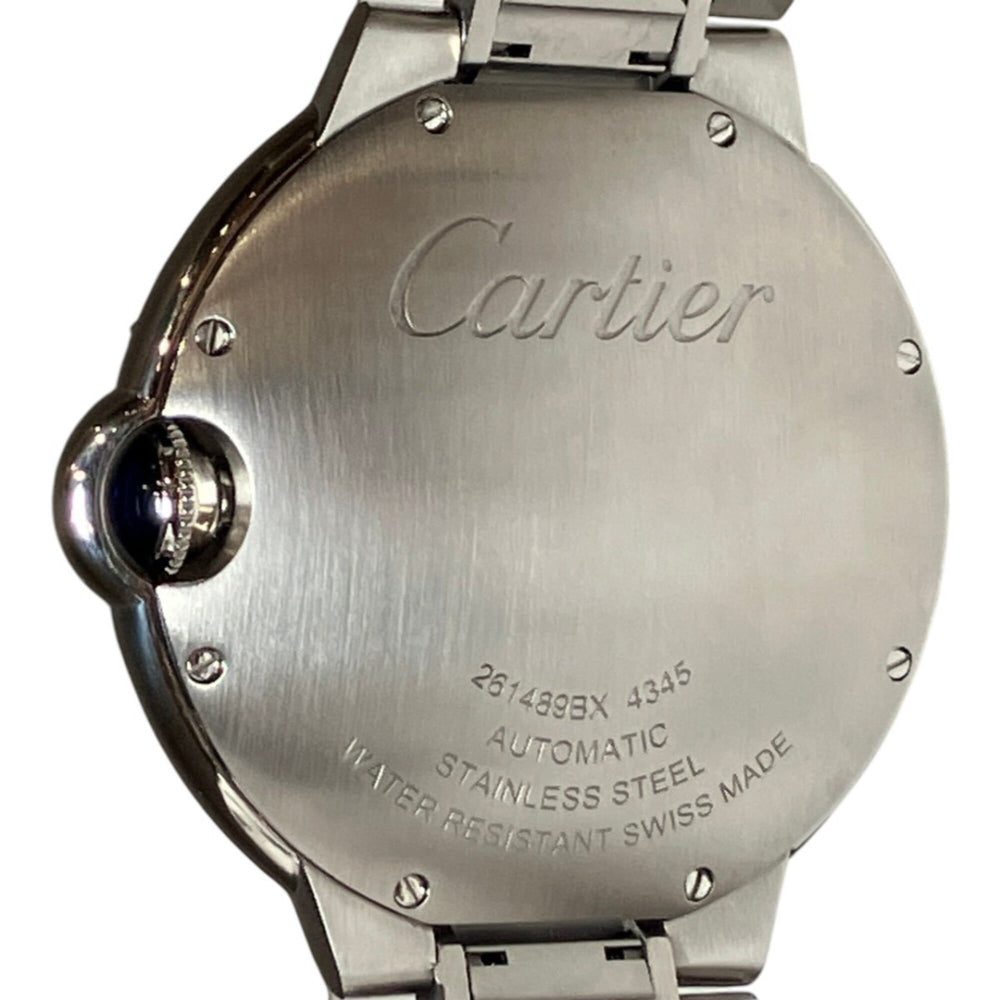 Cartier Ballon Bleu de automatic watch, 116.4g total weight, stainless steel case, gray dial, model WSBB0060 — Very Good