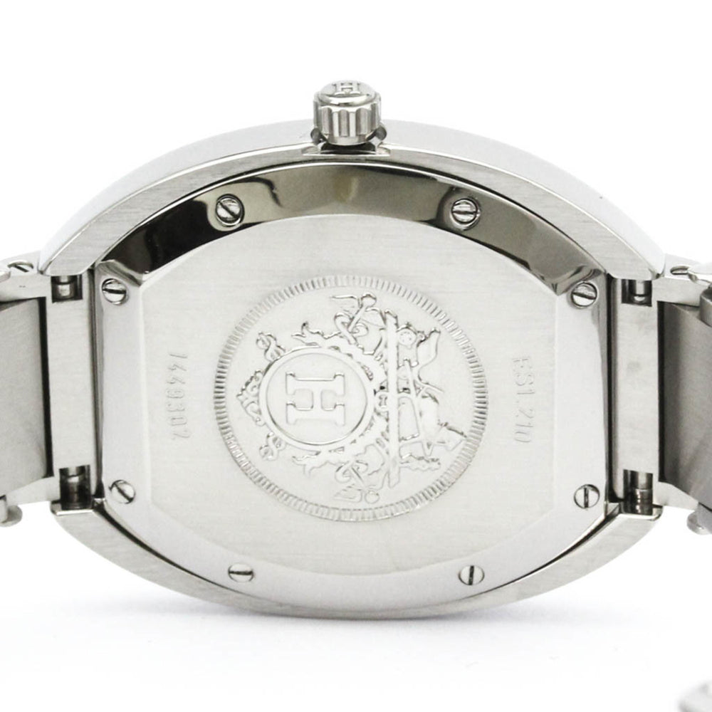 HERMES Espace Stainless Steel Quartz Ladies Watch ES1.210 Polished — Very Good