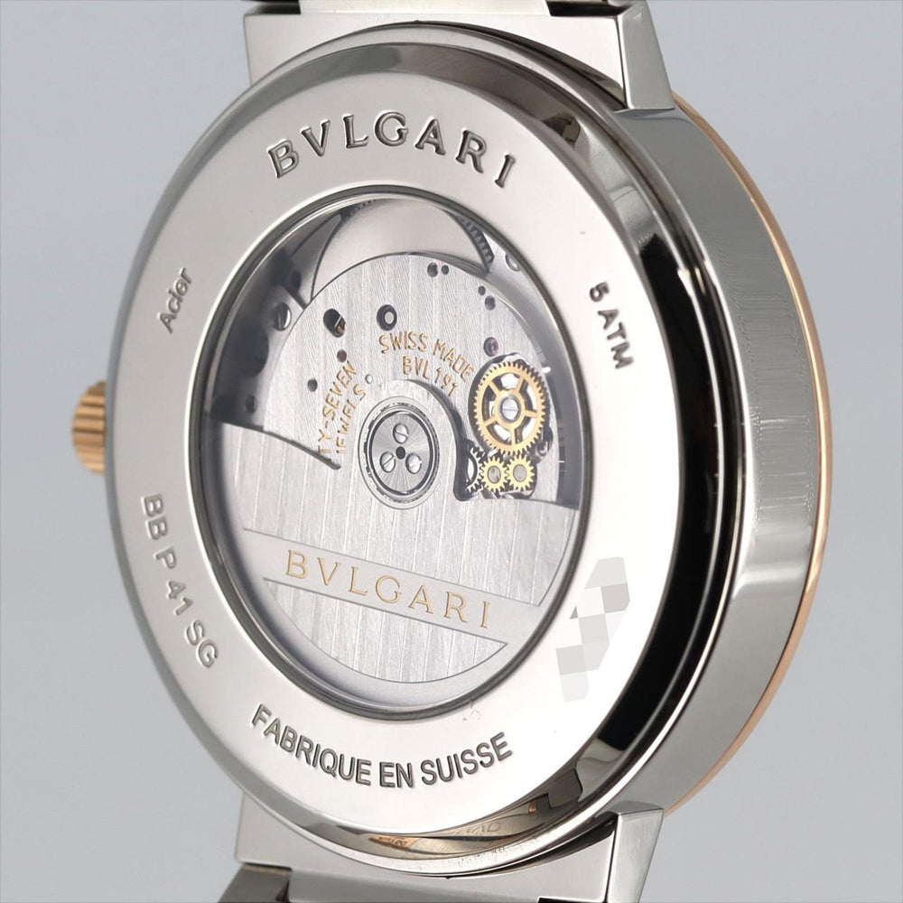 Bulgari PG Combi BBP41SG 102930 SSxPG Watch Automatic — Very Good