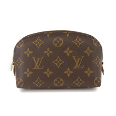 Louis Vuitton Monogram Pochette Cosmetic PM Handbag Pouch Brown M47515 — Like New
