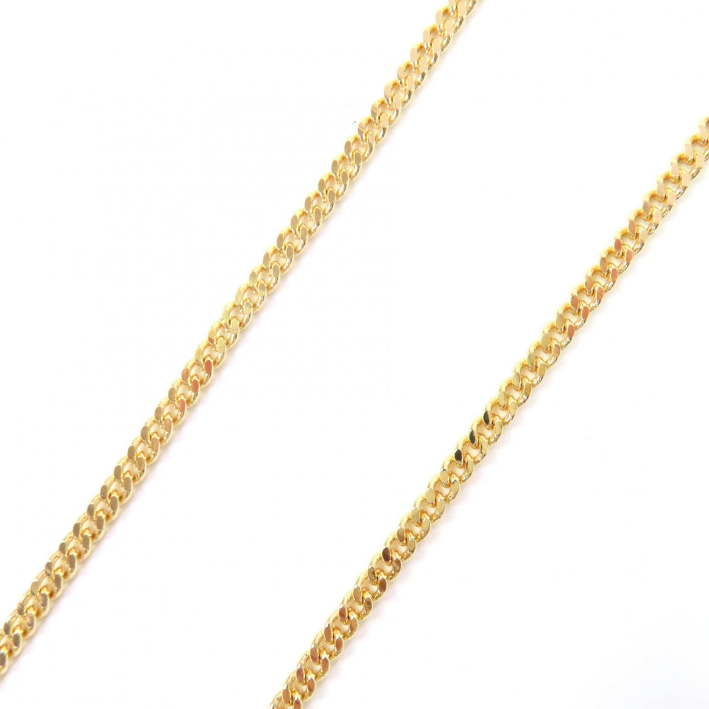 LOEWE J82124X02 Anagram Cube Chain Necklace Pendant, Gold, Made in Spain, Women's, with Box and Dust Bag — Like New